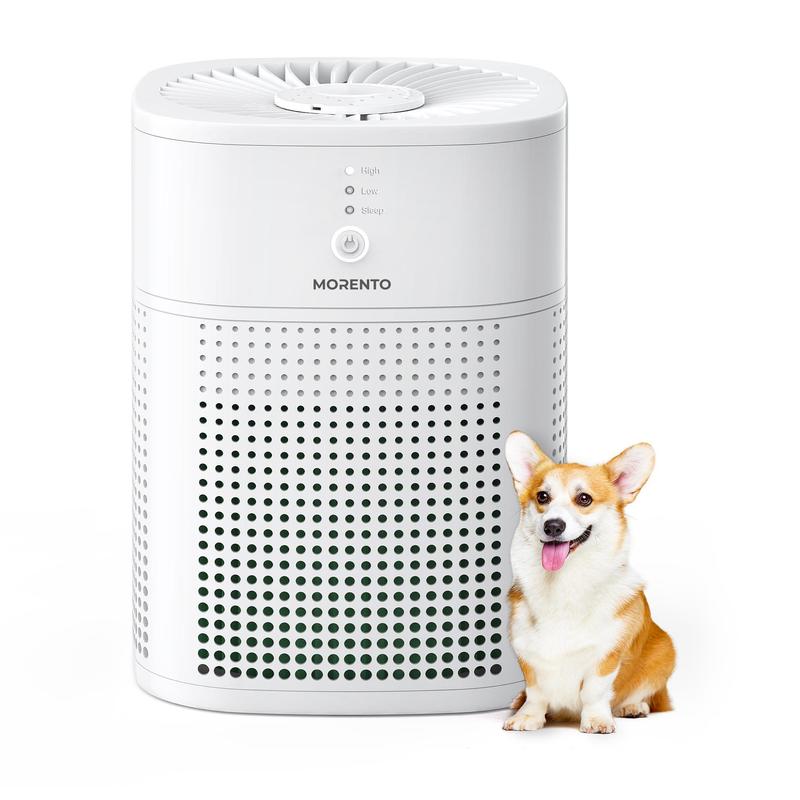 MORENTO 1800 Air Purifiers for Home/Office Essential with aromatherapy, Removes dust, allergens and viruses, Pet-friendly, portable, low noise #fathersdaygift