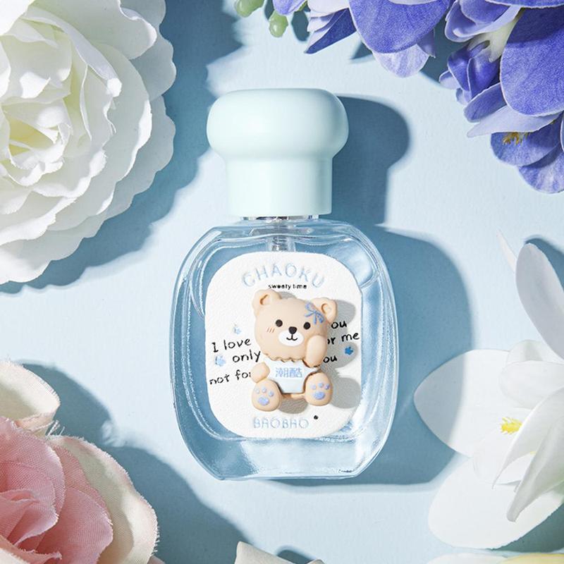 Cute Bear Design Perfume, Fruity Fragrance Perfume for Women, Long Lasting Fragrance for Daily Wear, Perfume For Women, Cool Girl Perfume