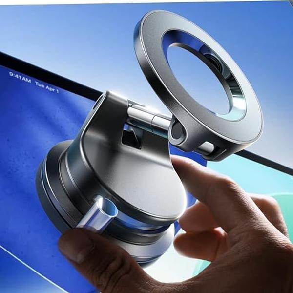 #SummerVibes LISEN for Magsafe Car Mount, Magnetic Phone Holders for Your Car, Vacuum Phone Mount for Car Accessories for Women Men Interior Jeep BMW, SuctionPro Gifts Kits, for iPhone 17 Pro Max 16 15 14 13
