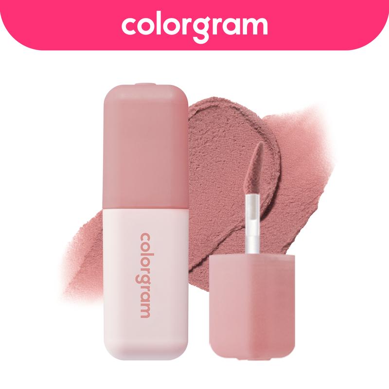 Colorgram Nude Blur Tint | Soft Velvet Matte Lip & Cheek Stain with Airbrushed Finish & Vegan Cruelty Makeup | Korean Makeup, Kbeauty I summervibes