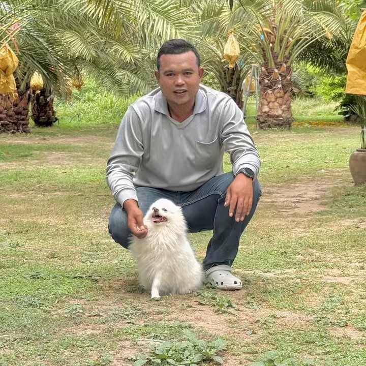 ข้าวตังกับพ่อของเขา