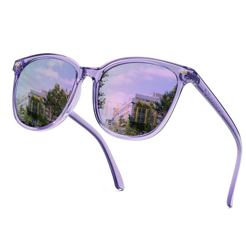 【TRENDY VIBES】MYIAUR Polarized Sunglasses for Women Big Style Gold-Plated Frame UV400 Protection Anti-Glare Fashion Accessory Christmas Gift Trendy Shades 2026