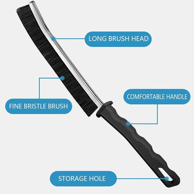 5 Pcs Crevice Cleaning brush ，Hard Bristle Gap Brush，for Bathroom Household Kitchen Tiles Window Crevice Cleaning，Spring Cleaning Tool Multifunctional hard Multi-Purpose