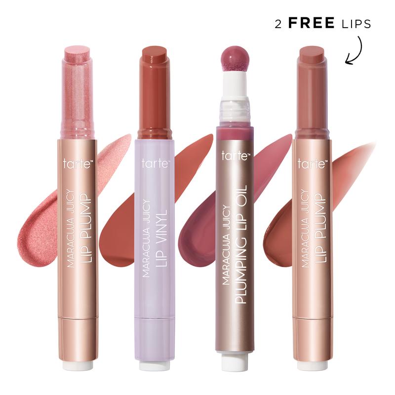 tarte best of maracuja juicy lips 4 piece set