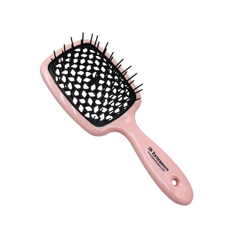 JBextension Detangling Brush for Pain-Free Brushing on All Wet or Dry Hair Types â Durable Anti-Static Bristles, Lightweight Handle, Vented Hair Brush