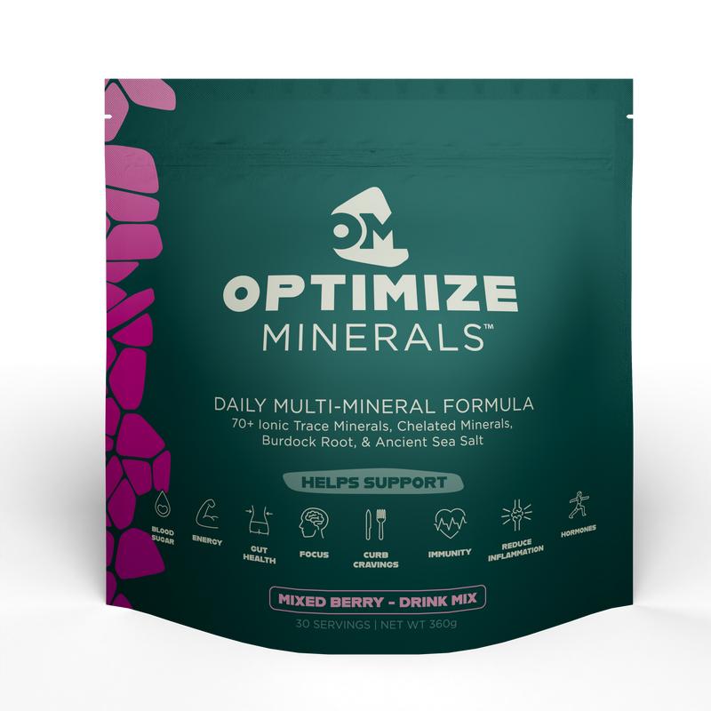 OPTIMIZE MINERALS - Daily Multi Mineral Formula to Support Energy