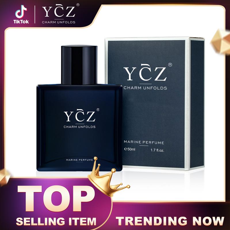 YCZ Cologne Midnight Eau De Parfum Men - 1.7oz(50ml/100ml) Long Lasting Fragrance with Floral, Fruity, and Woody Notes, Alcohol Free, Charm for Perfume Collectors Eau De Parfume