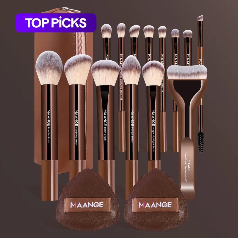 Professional Makeup Brush Set, Cosmetic Brush Set, Multifunctional Makeup Brushes, Metal Frame, Multiple Brushes Including Eyeshadow, Blush, Foundation, Perfect for Women & Girls #TOP PICKS