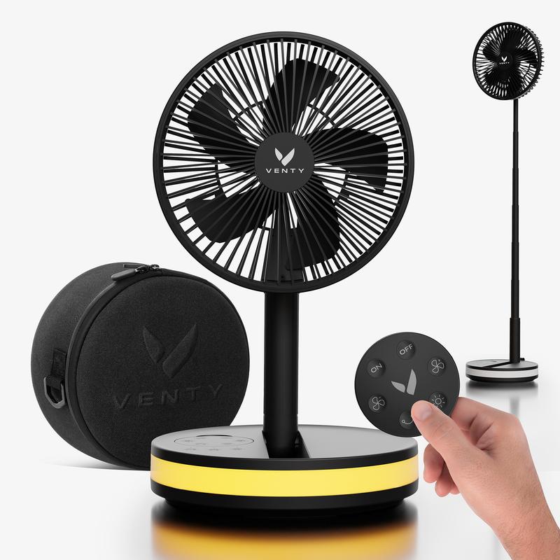 Venty Fan Portable Fan & Rechargeable -  Your Ultimate Cool Companion