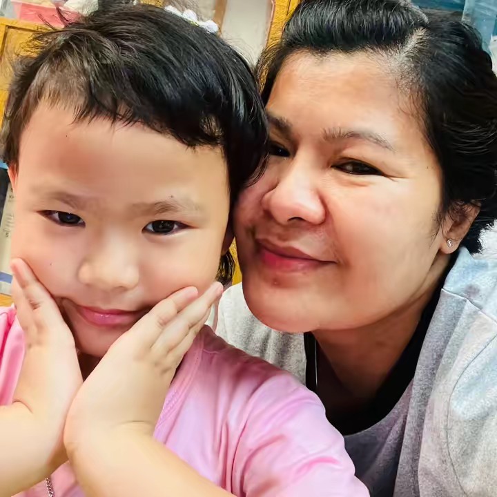 น้อย กับน้องว่าน😆😆😆