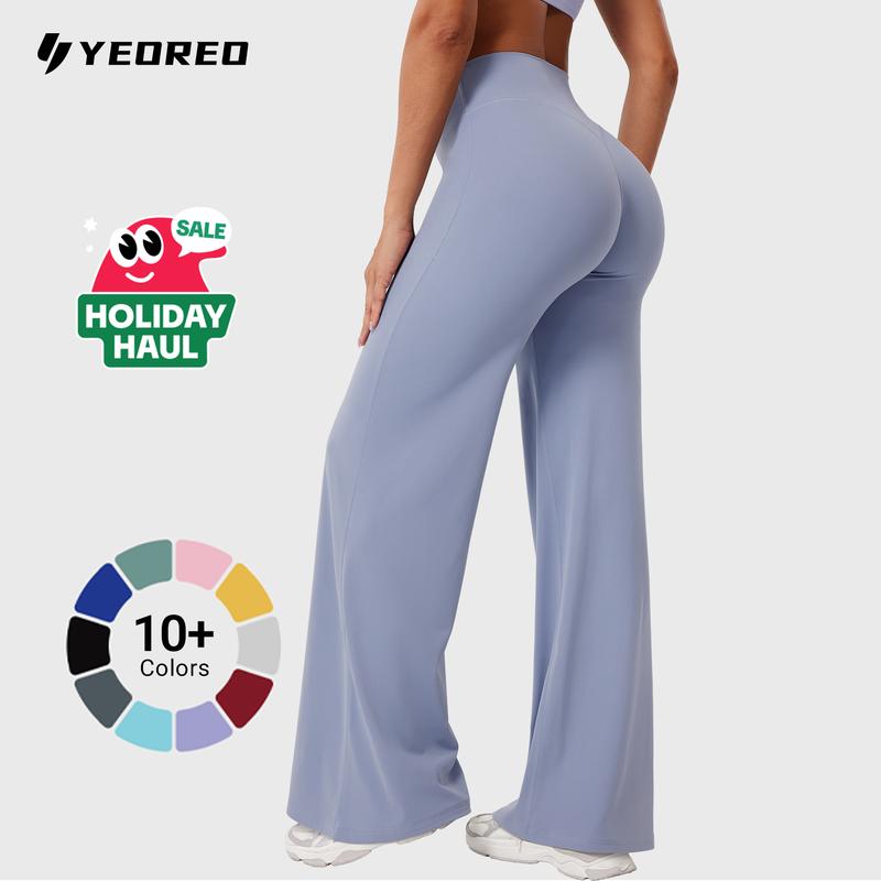 YEOREO Eddiy Leggings High-Waist Straight-Leg No Front Seam Buttery Soft Gym Yoga Pants for Women Fitness Tights Summervibes