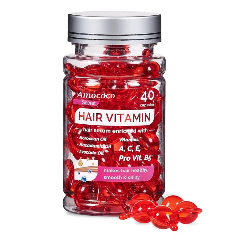 Aceite Capilar con Argán, Aguacate y Aceite Marroquí, Sérum Hidratante para Todo Tipo de Cabello