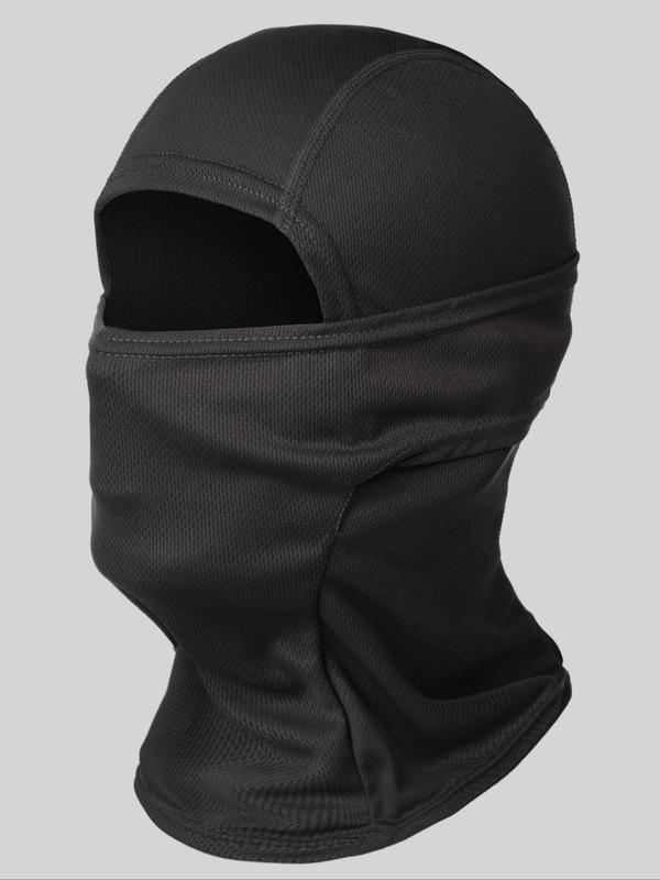 Hollow Out Full Face Mask, Breathable Face Cover, High Elasticity Face Mask for Motorcycle Bicycle, Sports & Outdoor Clothing Accessories, Windproof Face Mask