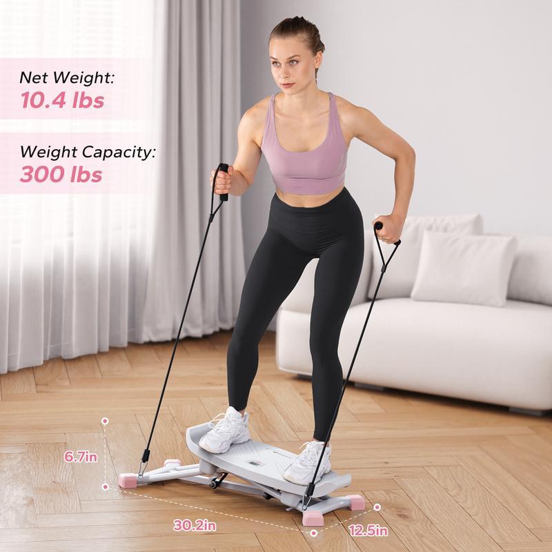 Merach Balance Board Balancing Machine Rocking Stepper Leg Exercise Low Impact Plyometric Training Fun Cardio Trainer Full Body Aerobic Exercise Equipment Summervibes