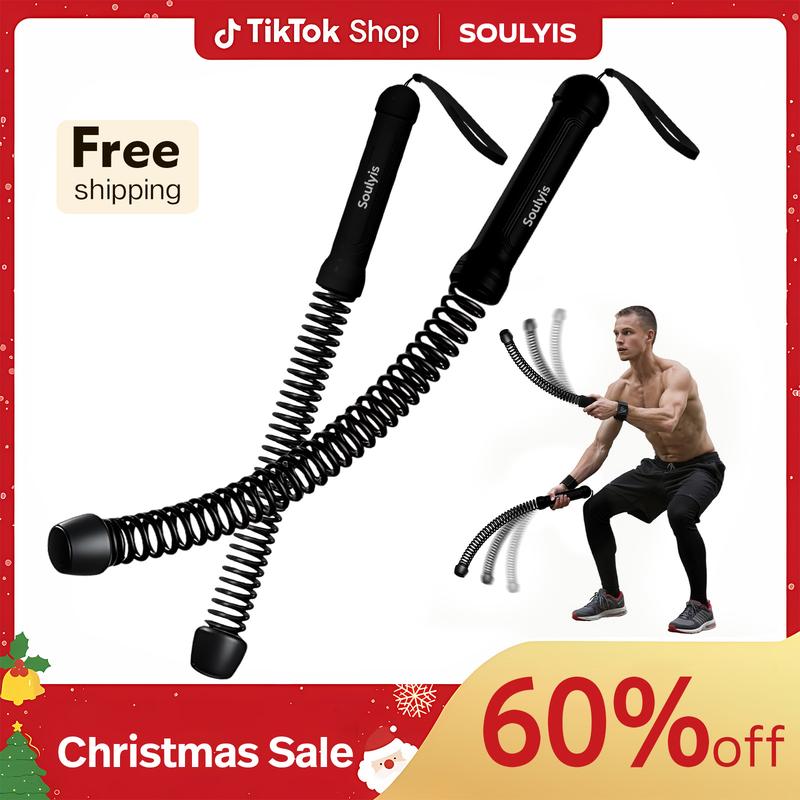 Soulyis Cordless Battle Ropes for Home Gym -summervibes Cordless Training Rope Fitness Equipment for Men & Women, Weighted Workout Ropes for HIIT, No-Jump Full-Body Exercise,  Ideal for Fitness Enthusiasts Workout Equipment & Festival Gift