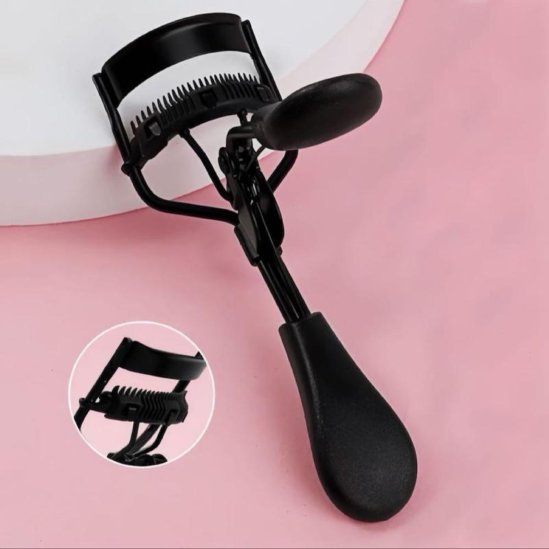 Portable Eyelash Curler With Built-in Comb, Natural Eyelashes Curler, Manual Eyelash Curling Clip, Professional Cosmetic Makeup Tools For Women
