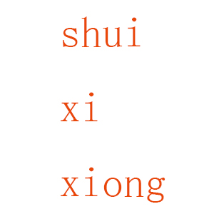 Shuixi Bear shoes