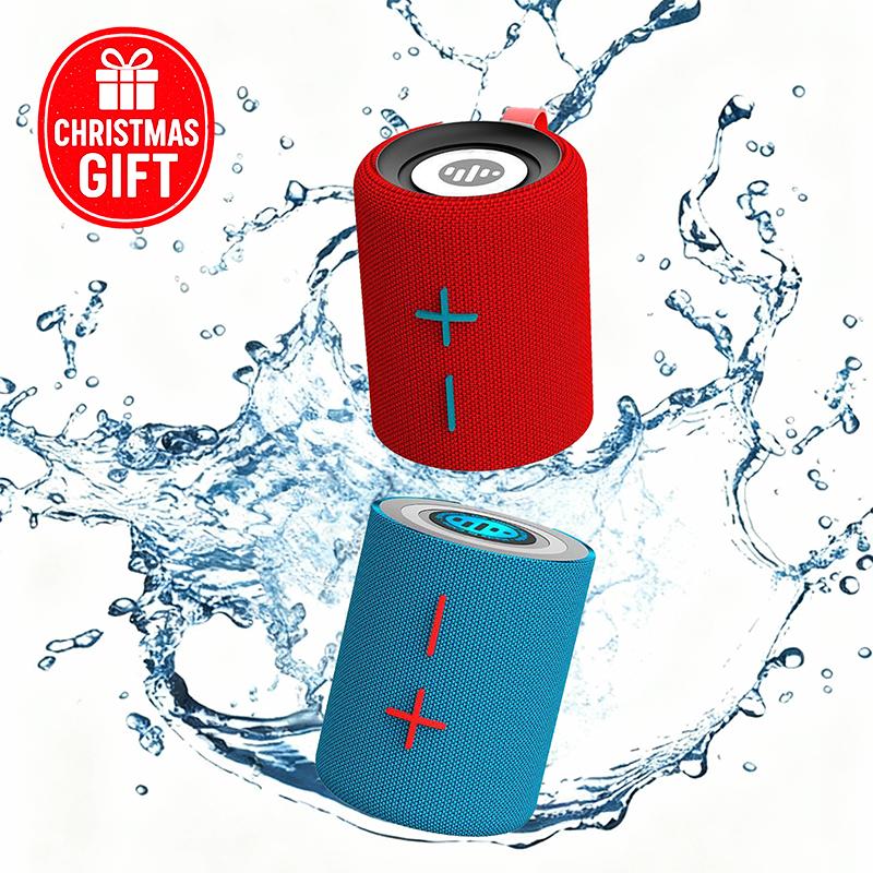 Stromberg TWIN Portable Bluetooth Speaker with Magnetic 2-in-1 Design IPX4 Water Resistant 10H Playtime TWS Pairing BT5.3 FM Radio for Home Party Outdoor Beach Audio Stereo 20W Subwoofer Dophin Audio