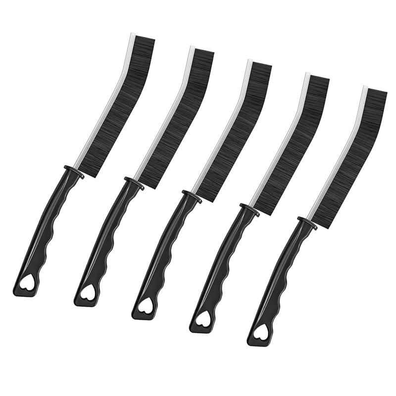 ãUS 2025 Black Fridays Dealsã5 Pcs Crevice Cleaning Brush Hard Bristle Gap Brush Multifunctional Crevice Cleaning Tool Summer- Turn Up