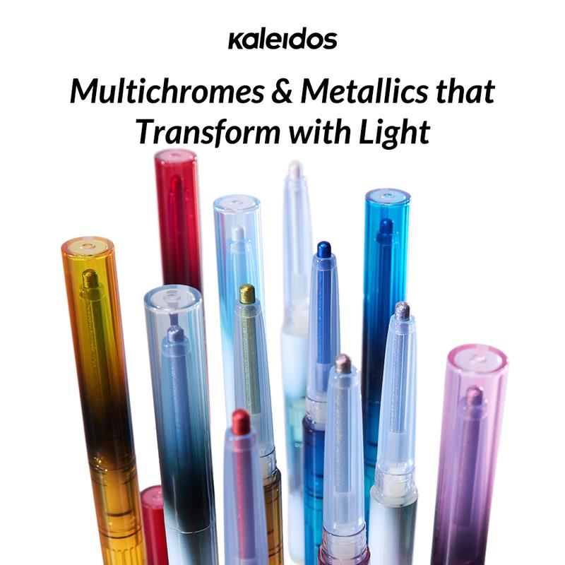 Kaleidos Epiphany Glow Melt-On Eyeliner | Multichrome, Waterproof, Long-Lasting, Rave Makeup, Festival Makeup, Cosmetic Gift