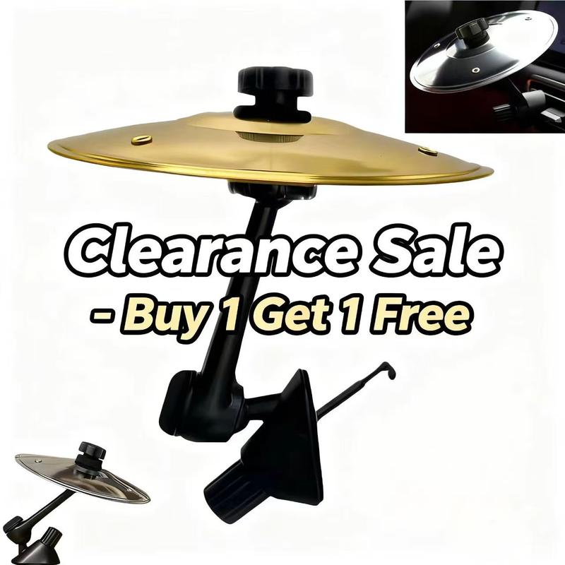 Car cymbal air outlet, car impact cymbal, Car Cymbal Air Vent make your driving more fun, easy clip-on riding for music lovers, Compact Durable Accessory Fits All Vehicles