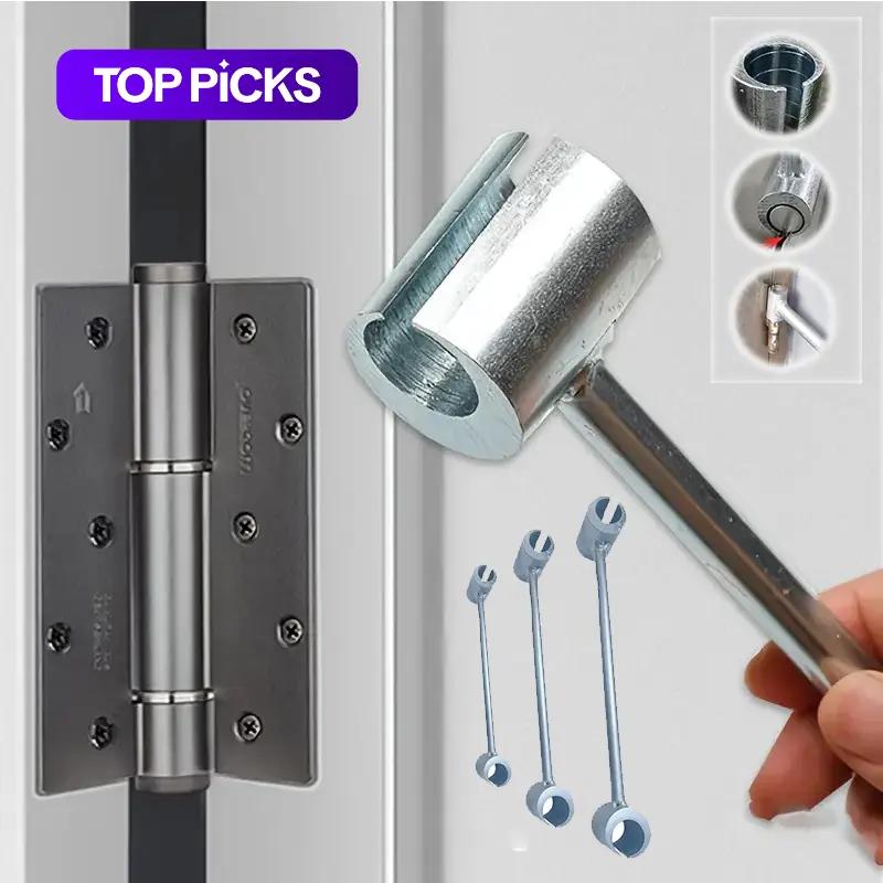 Hinge Hole Adjustment Wrench, Adjustable Hinge Hole Opener, 14-25mm Hinge Repair Tool, Universal Manual Hand Tool for Home & Office Use, Hardware Tool