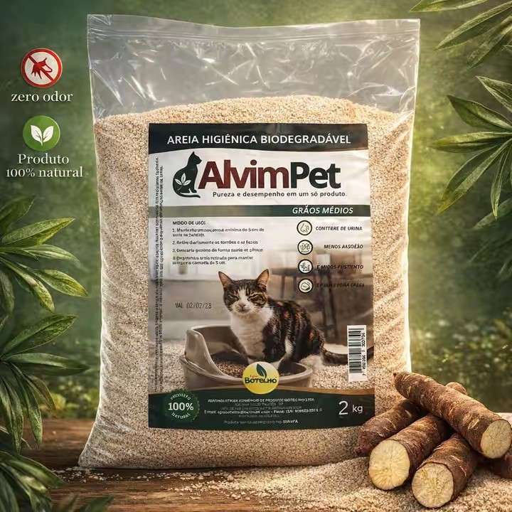 AlvimPet - Areia Biodegradável