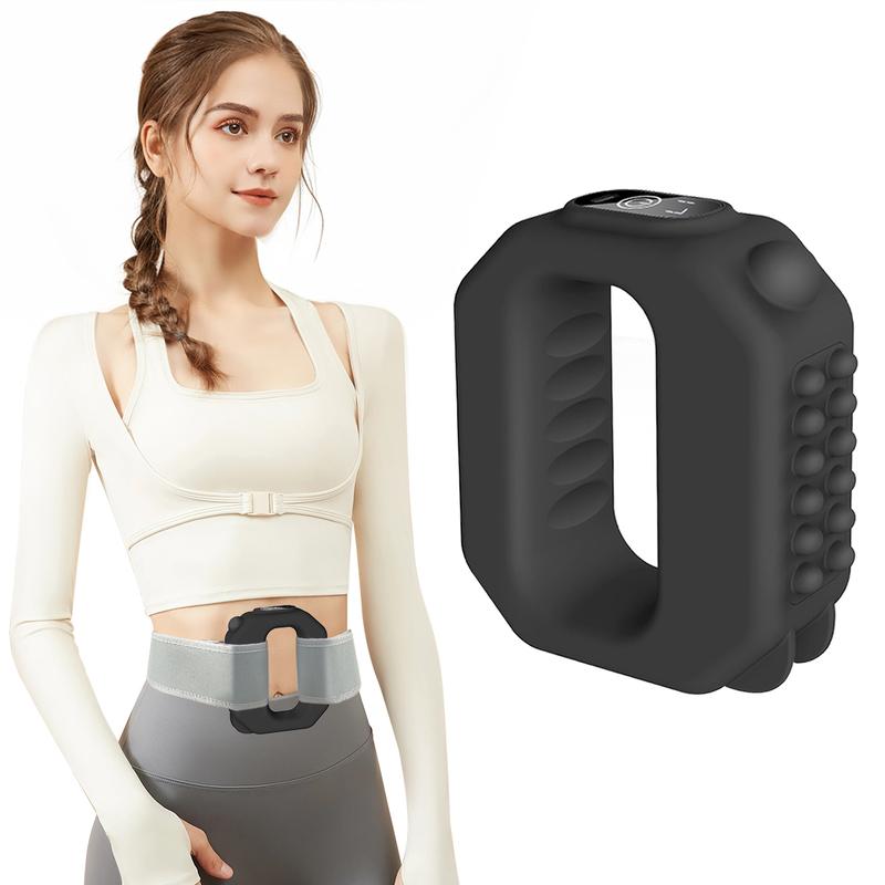 ADDWIN 2026 New Fascia Ring R10 Mini Muscle Recovery Fascia Device upgraded adjustable strap fits Up to 55in waist, Cordless Rechargeable, Designed for Waist & Back Muscle Recovery portable massager parents gift summervibes