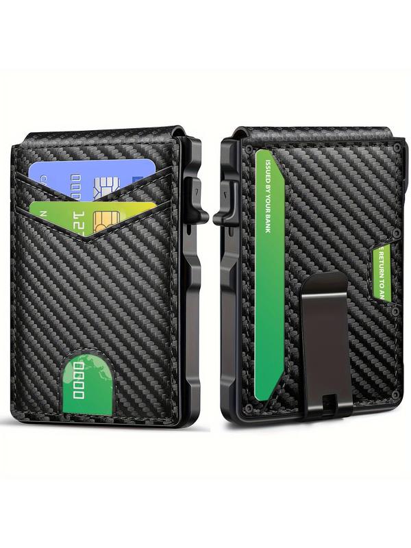 Men's Large Capacity Bifold Wallet with Card Slots, Summer Business Rfid Blocking Card Holder, Cute Mini Short Wallets for Men Women, Wallets for Men, Multi Card Wallet