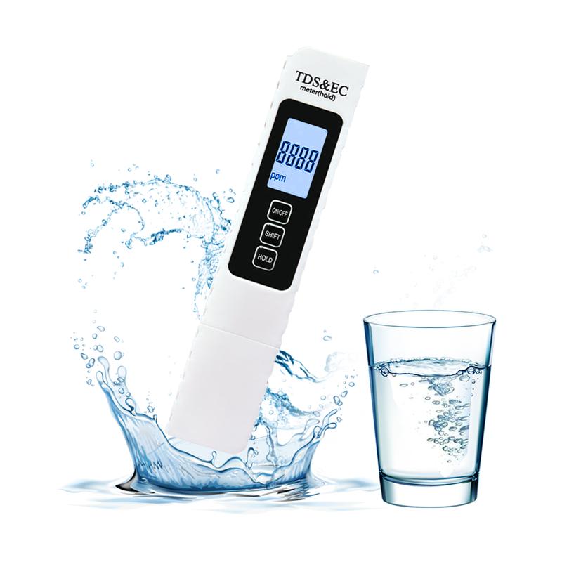 4-in-1 Digital TDS Water Quality Tester - Measures TDS, EC, Temperature (°C/°F) | 0-9990 ppm Range | Home & Garden Tool for Modern Inflatable Pools【Summervibes】