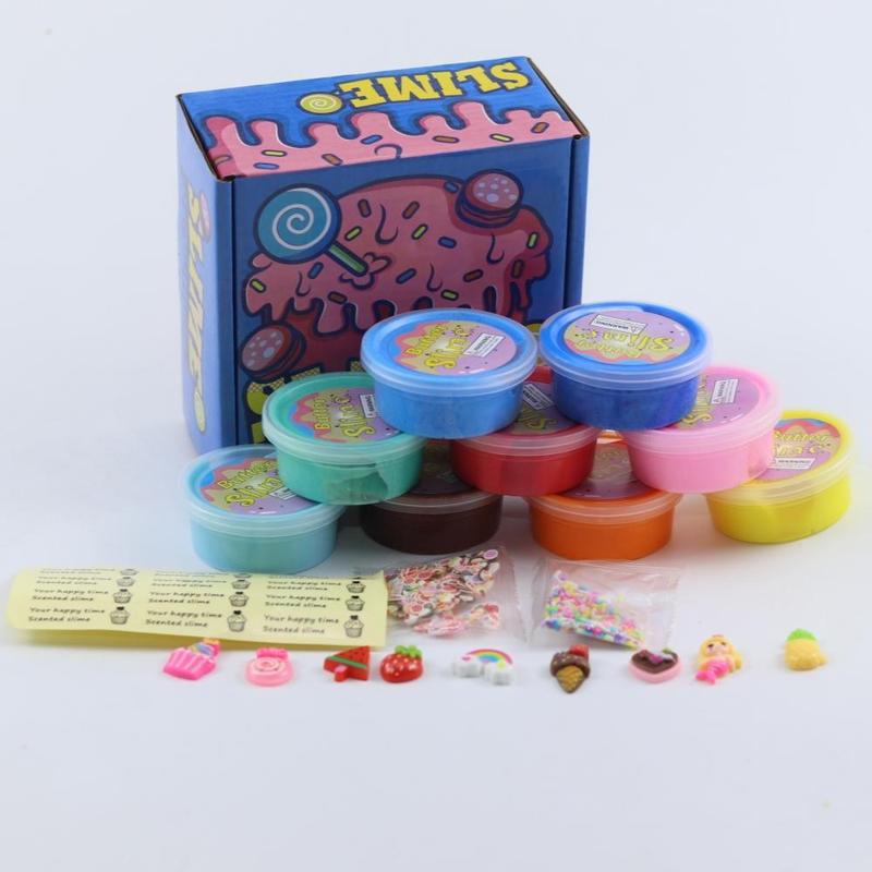Slime Set, 1 Set DIY Slime Kit, Slime Making Kit For Kids & Adults, Fun DIY Slime Toy, Valentine's Day Gift