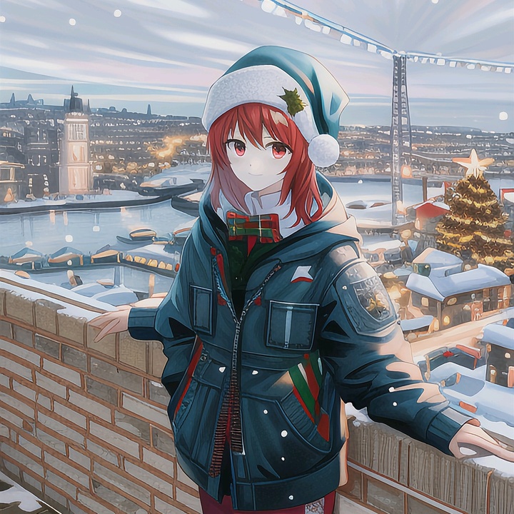 Мама всех лисят на этом аке