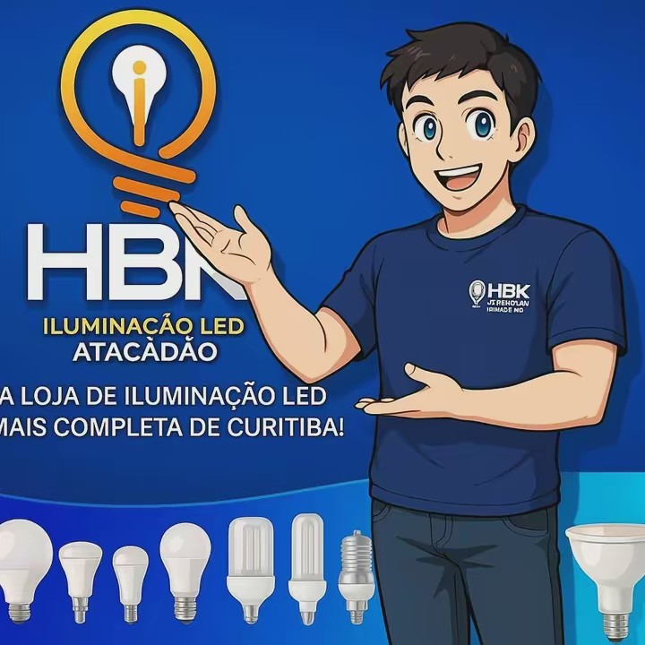 HBK ILUMINAÇÃO LED ATACADAO