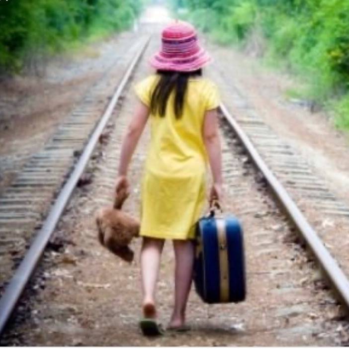 Running away😭😢😒🤧