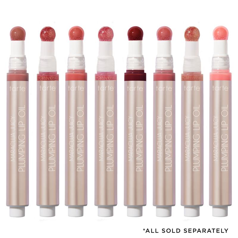 tarte maracuja juicy plumping lip oil - hydrating and moisturizing lip gloss