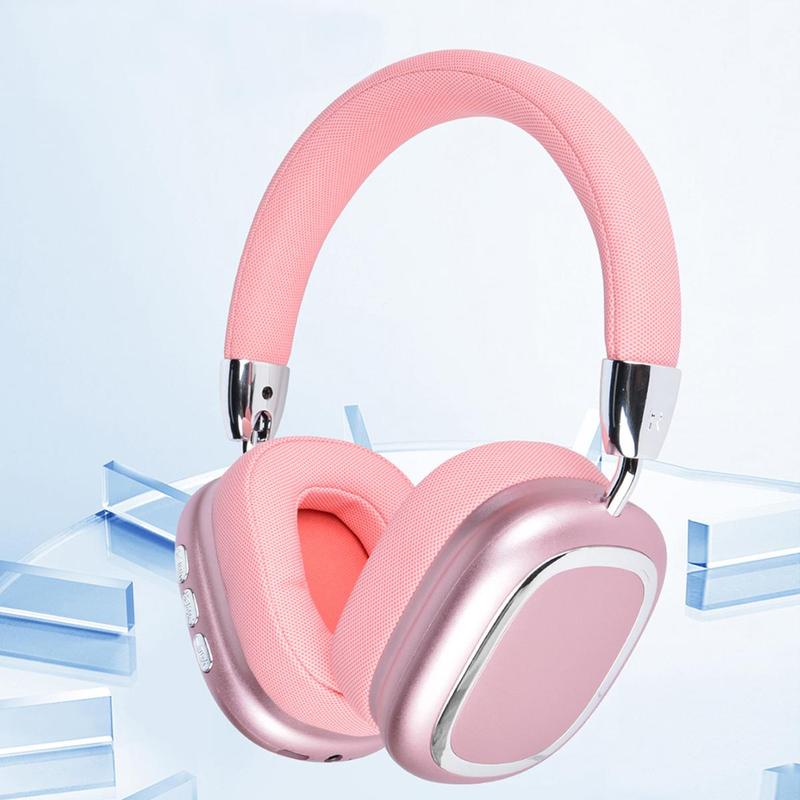 Wireless Headphones with Hi-Fi Clear Call Quality, Foldable Type-C Charging Sports Headphones, Wireless Music Headphones, Compatible with Mobile Phones, Computers and MP3 Players, Wireless BT Headset, Noise Cancellation Headphones
