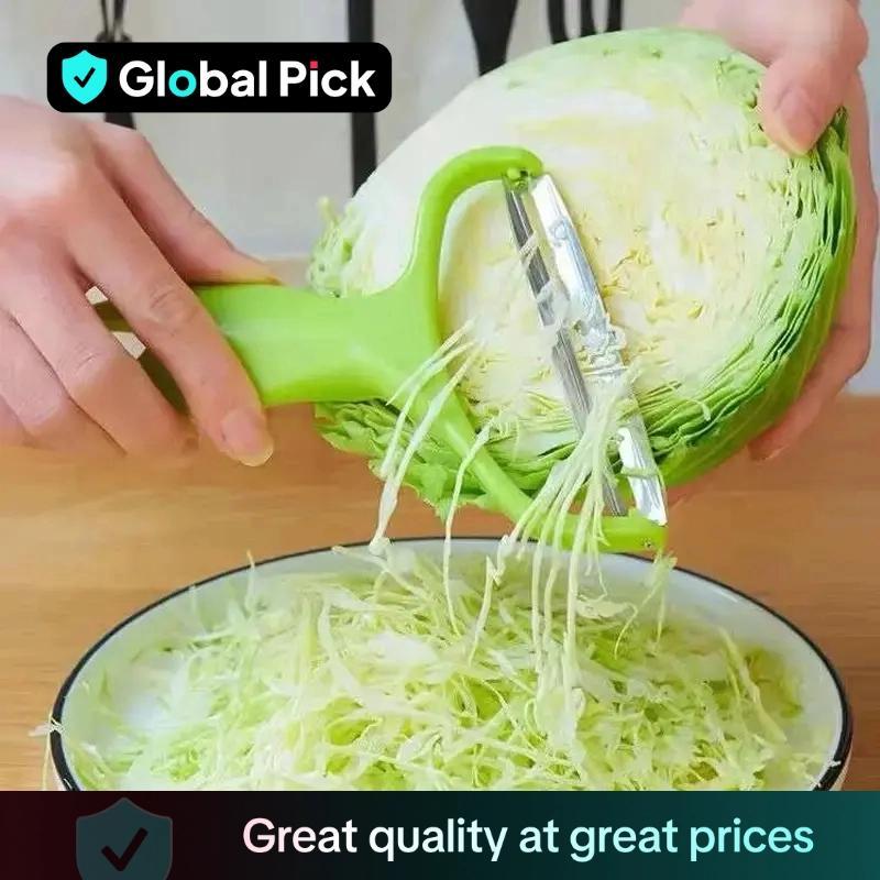 Cabbage Scraper, Purple Cabbage, Lettuce, Cabbage Tool, Fruit Vegetable Slicer, Effortless Food Preparation, Perfect for Home Cooks and Professionals, Home Essentials, Kitchen Gadgets, Durable Vegetable Slicer, Cabbage Cutting Shredder, Vegetable Cutter