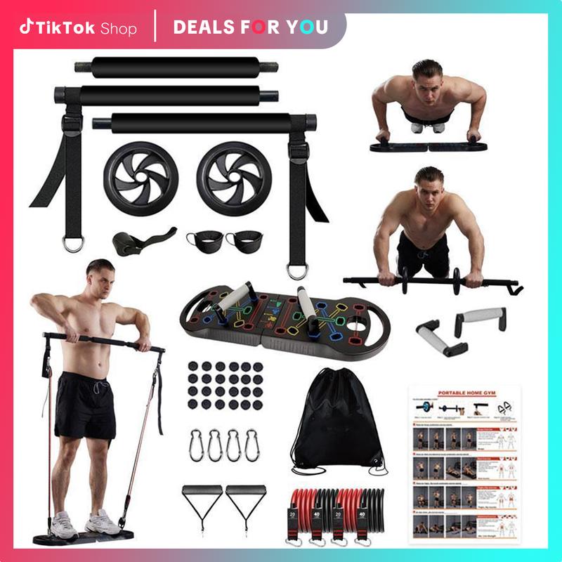 HOTWAVE Push Up Board Fitness,Professional Strength Training Equipment for Chest, Shoulders, Back & Triceps, Portable Workout Station with Non-Slip Handles Home Exercise Machine Arm Exerciser