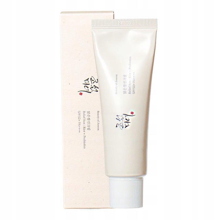 Beauty of Joseon Sunscreen | Sun Relief Rice Probiotics UV Sunscreen SPF50+ PA++++ 50 ml, Korean Sunscreen, spf 50