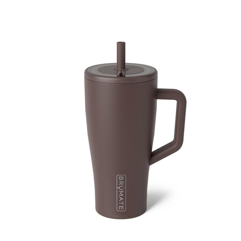 BrüMate Era 30oz Tumbler with Handle and Straw | 100% Leakproof Insulated Tumbler | Keeps Ice 24+ Hours | Cup Holder Friendly Base