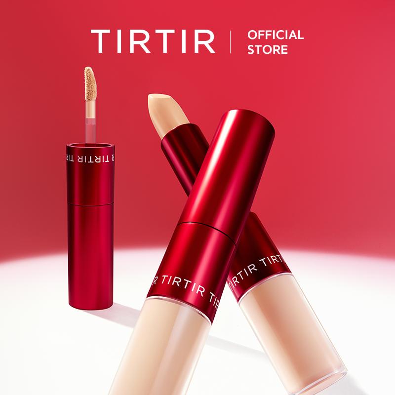 [TIRTIR Official] Glide & Hide Dual Concealer and Foundation 2-in-1 Stick l Lightweight Coverage, Flawless Makeup Cosmetic foundation stick