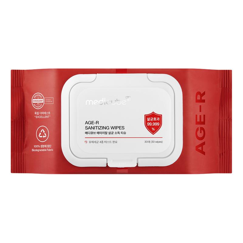 [medicube] AGE-R Device Cleansing Wipes l Gentle