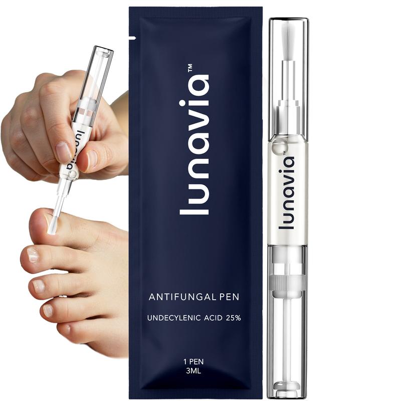 Lunavia Antifungal Pen - UNDECYLENIC ACID 25% - Cures Most Athleteâs Foot, Jock Itch, and Ringworm