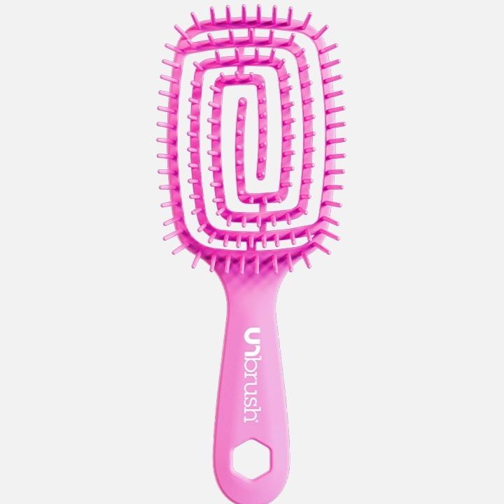 UNbrush Flex Hair Brush Flexible Shower Brush