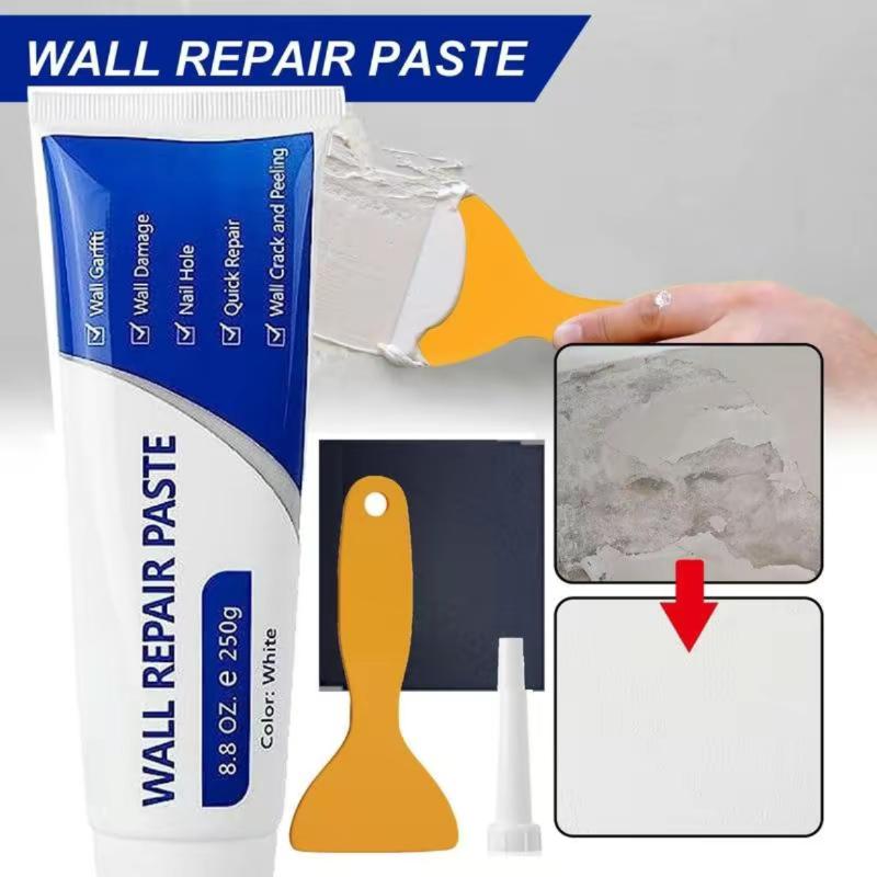 Drywall Patch Repair Kit 250g Wall MendingAgent Multi-functional Quick-drying PasteAdhesive Heavy Duty Concrete SealantWaterproof Self-adhesive
