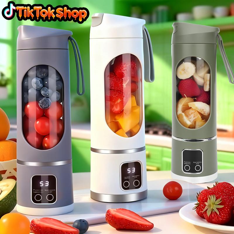 Ultimate Portable Blender! USB Rechargeable & Compact for Smoothies On-The-Go - Perfect Travel, Back To School & Gym! Leak Proof Design, Makes Shakes & Baby Food in Seconds cup juicer rechargeable mini blender vegetable outdoorfun