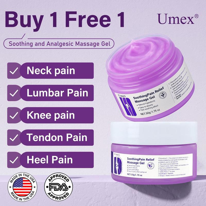 【Buy 1 Get 1 Free】 High-Performance Joint & Bone Gel | Supports Back, Neck, Feet, and Hands | Relieves Pain & Offers Moisturizing, Hydrating, and Restorative Care  ,Curcuma Longa summerwins