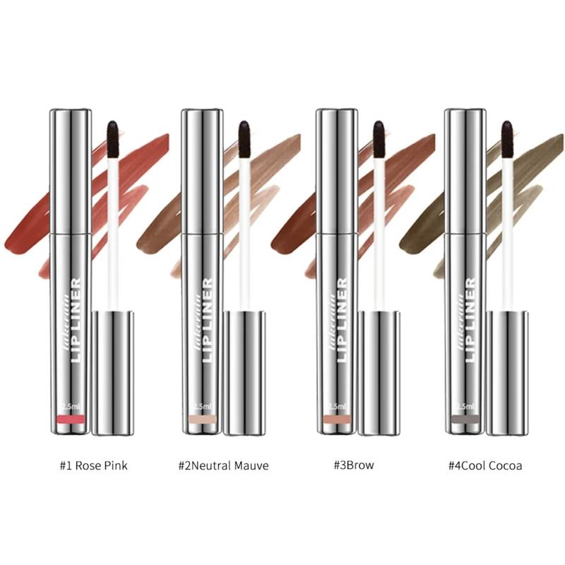 【Mother's Day gift】Peel Off Matte Lip Liner, 4 Counts/set Long Lasting Peel Off Lip Stain, Semi-permanent Matte Lip Stick,Women's Gifts，Mother's Day Gift