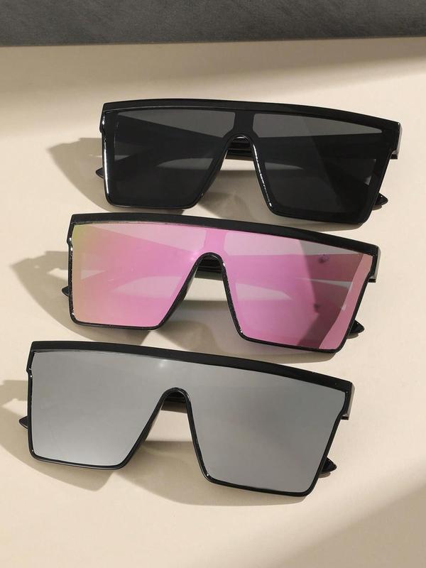 Tinted-Lens Eyeglasses for Everyday Use, Summer Fashion Stylish Flap-Top Frame Glasses, Travel Accessories for Beach and Outdoor Activities