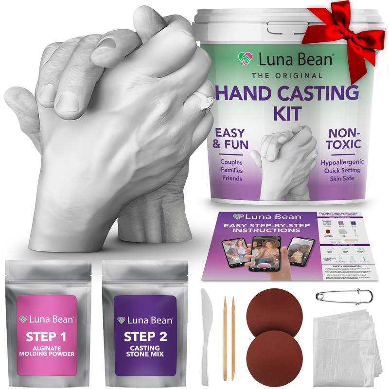 Luna Bean Original Casting Kit â Perfect Gift and Activity for Couples, Families, & Friends